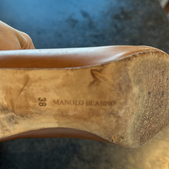 Manolo Blanik ankle booties size 38 - Picture 7 of 7